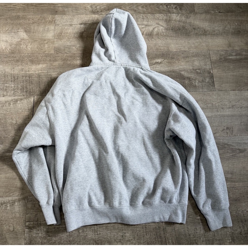 Brandy Melville John Galt Hoodie Women's Gray New York Full Zip Oversized OS - Picture 5 of 5